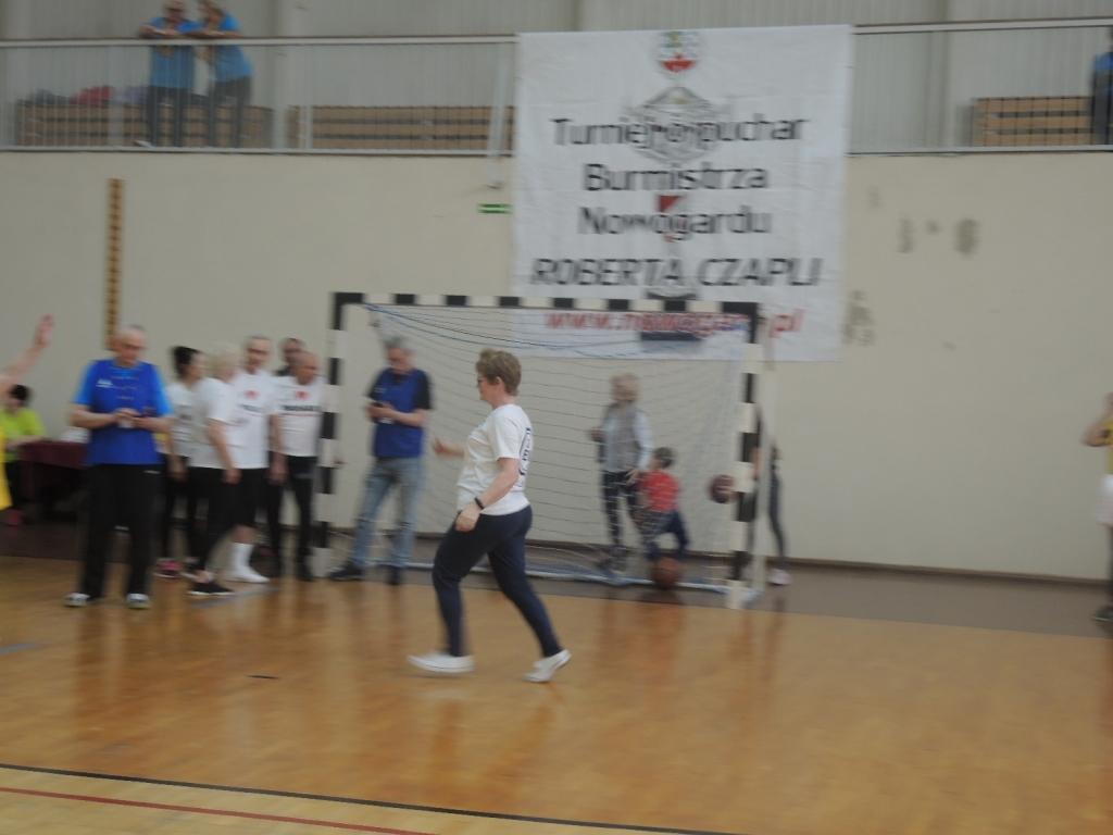 SPARTAKIADA   SENIORÓW  W  NOWOGARDZIE