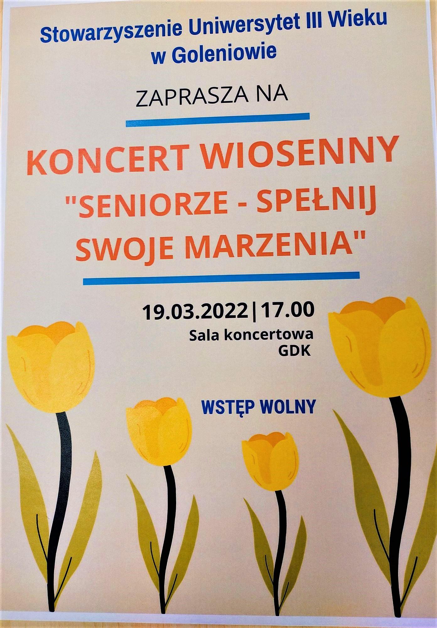 WIOSENNY   KONCERT