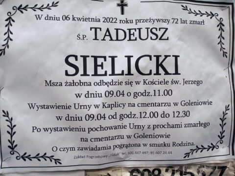 KONDOLENCJE