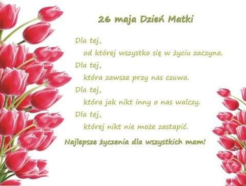 ŻYCZENIA  DLA  MAM
